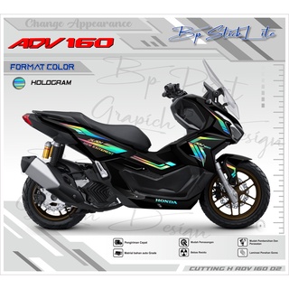 สติกเกอร์ตัด ADV 160-CUTTING ADV 160-CUTTING ADV 160-CUTTING STICKER ADV 160-LIST Of HONDA ADV 160-CUTTING STICKER BP.002