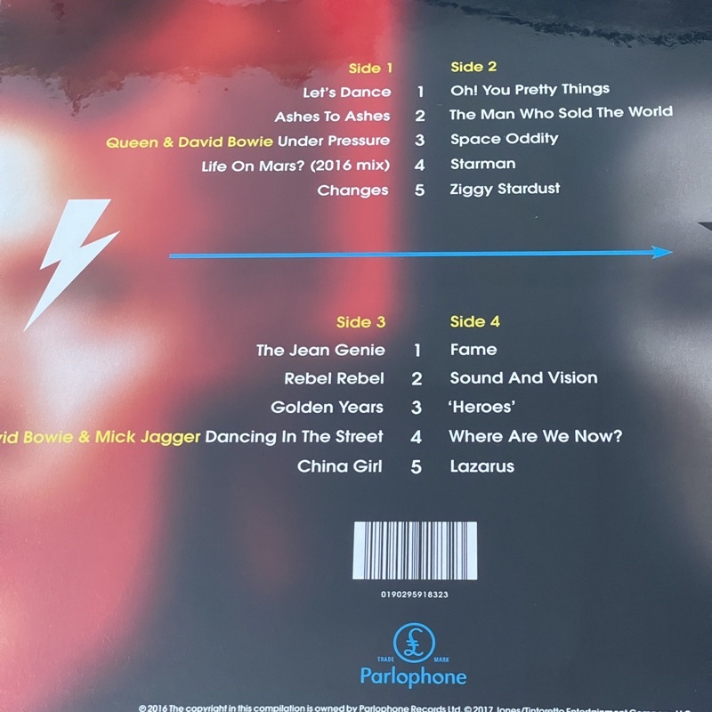แผ่นเสียง David Bowie Legacy 2 x Vinyl LP Compilation Limited Edition ...