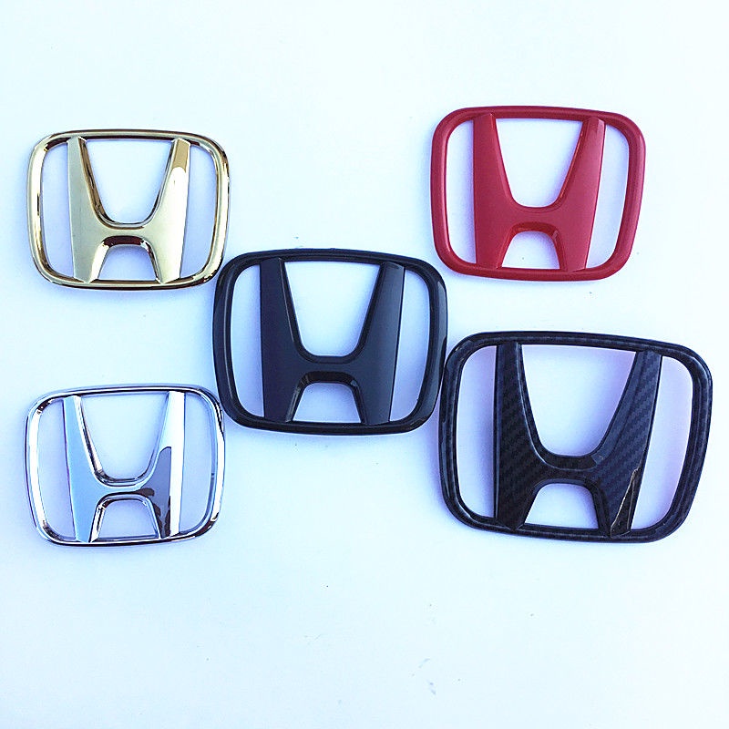 โลโก้ Honda EMBLEM Jazz / City / HRV / Civic ES FC FB FD / BRV / GLOSSY H โลโก้ (ด้านหน้าและด้านหลัง
