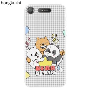 เคสโทรศัพท์ซิลิโคนพิมพ์ลายหมีขนาดเล็ก sony c 3 xz xz 1 xz 2 xz 3 x z 4 z 5