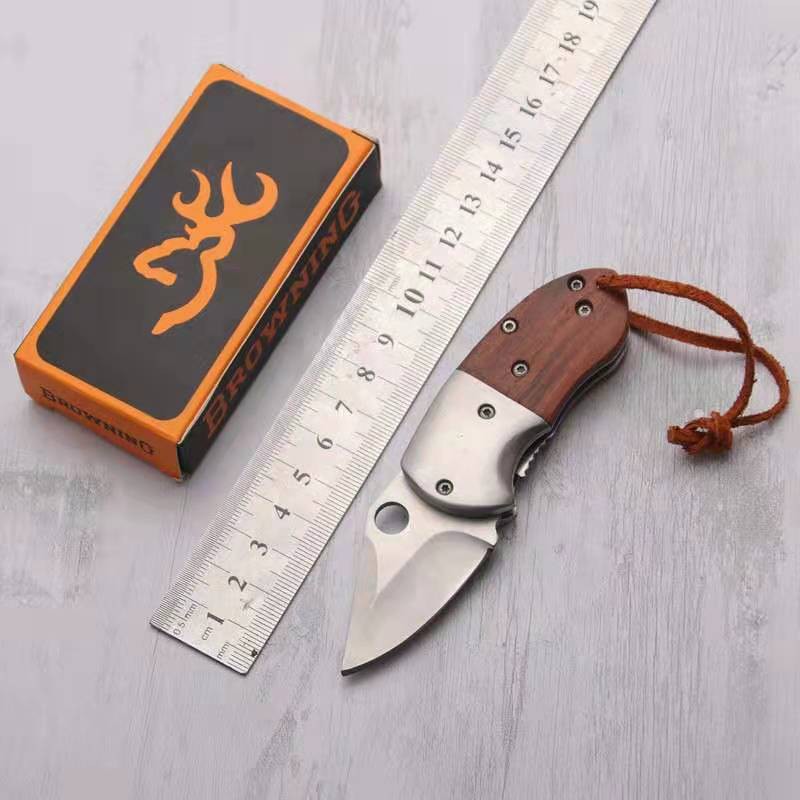 BROWNING มีดพับ มีดเดินป่า มีดป้องกันตัว มีดพับเล็ก เครื่องมือการอยู่รอด EDC แบบบพกพา ล่าเพื่อความอยู่รอด ราคา ถูกที่สุด ดีลบีเคเค
