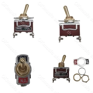 1 ชิ้น สวิทช์สลับ สีส้ม e-ten1021 2-pin on-off 15A 250V / สวิตซ์ mts - 102 spdt 6A 125VAC/3Aa 250VAC