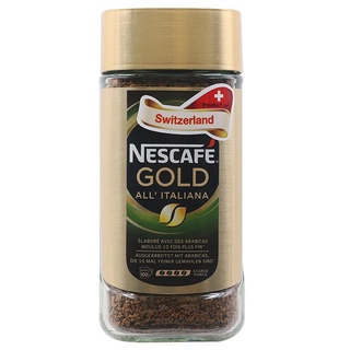 เนสกาแฟโกลด์ ออลอิตาเลียนา Nescafe Gold All 200 กรัม