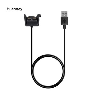 อุปกรณ์ชาร์จ ★ HU 1 เมตร USB สำหรับ Garmin Vivosmart HR HR + Approach x 40