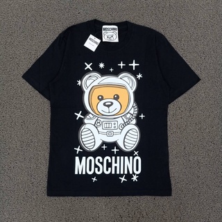 เสื้อยืด ลาย Moschino BEAR ASTRANOUT สีดํา