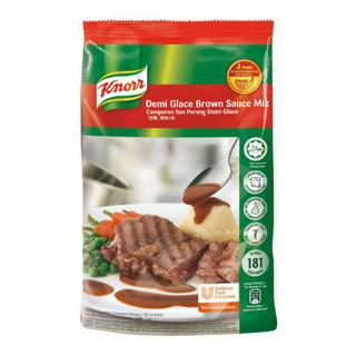 Halal คนอร์บราวน์ซอส Knorr Demi Glace Brown Sauce Mix (1kg)  ฮาลาล