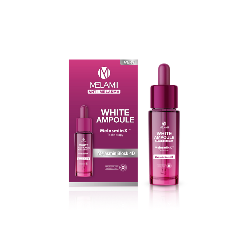 Melamii WHITE AMPOULE Anti-Melasma 15ml.