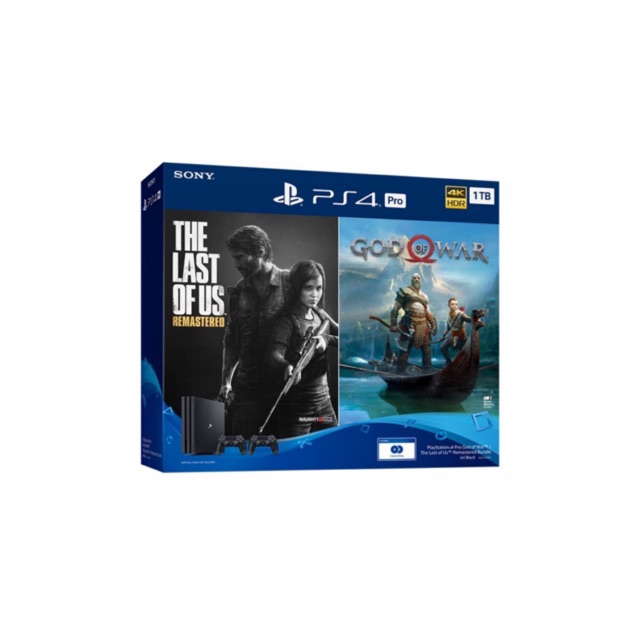 มือ1 PS4 Pro Playstation 4 Pro God of War™ / The Last of Us™ Remastered Bundle 1 TB มีของพร้อมส่ง ประกัน 2 ปี 3 เดือน