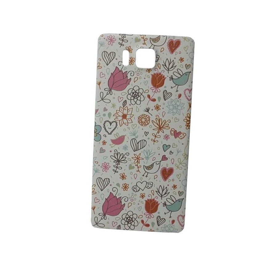 V-Tech เคสบอดี้ฝาหลังแบบ 3D สำหรับ Samsung Alpha G850F รุ่น Draw A Flower
