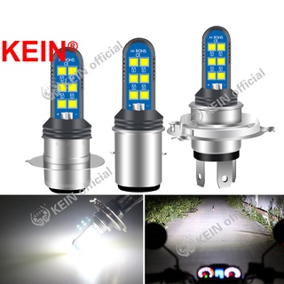 KEIN หลอดไฟหน้ารถจักรยานยนต์ H4 Led H6 Ba20D Led P15D H6W Moto หลอดไฟ Led มอเตอร์ไซค์ ไฟหน้ารถจักรยานยนต์