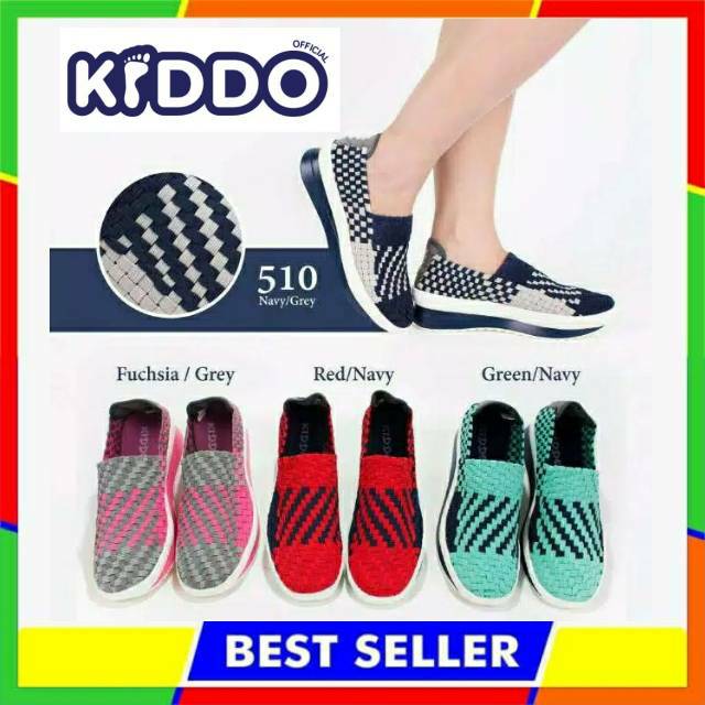 KIDDO Shoes - รองเท้าผู้หญิง W 510 Wedges