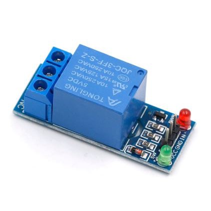 Relay low level trigger one 1 channel แผ่นบอร์ดโมดูลเชื่อมต่อสําหรับ pic avr dsp arm mcu  Arduino