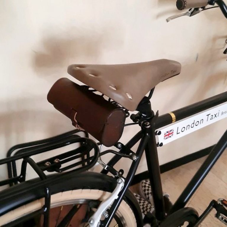 Ontheel Bag ONTHEL Bike Saddle Bag ONTHEL Leather Bag LONDON TAXI Bag กระเป๋าที่นั่งหนังแท้