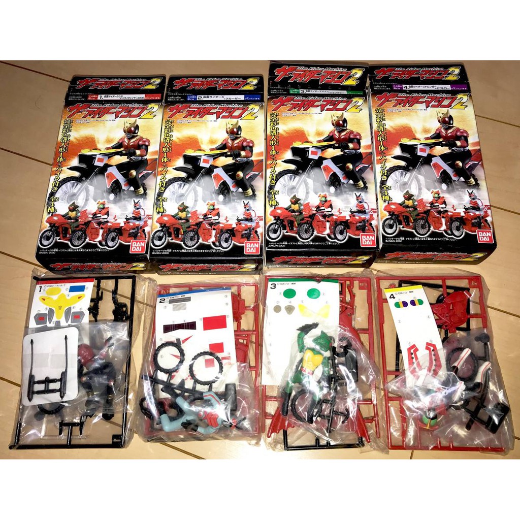 Kamen Rider The Rider Machine 2 ใหม่ โมเดล มดแดง คาเมนไรเดอร์ มาสค์ไรเดอร์ ตัวต่อ BIKE KUUGA V6 AMAZ