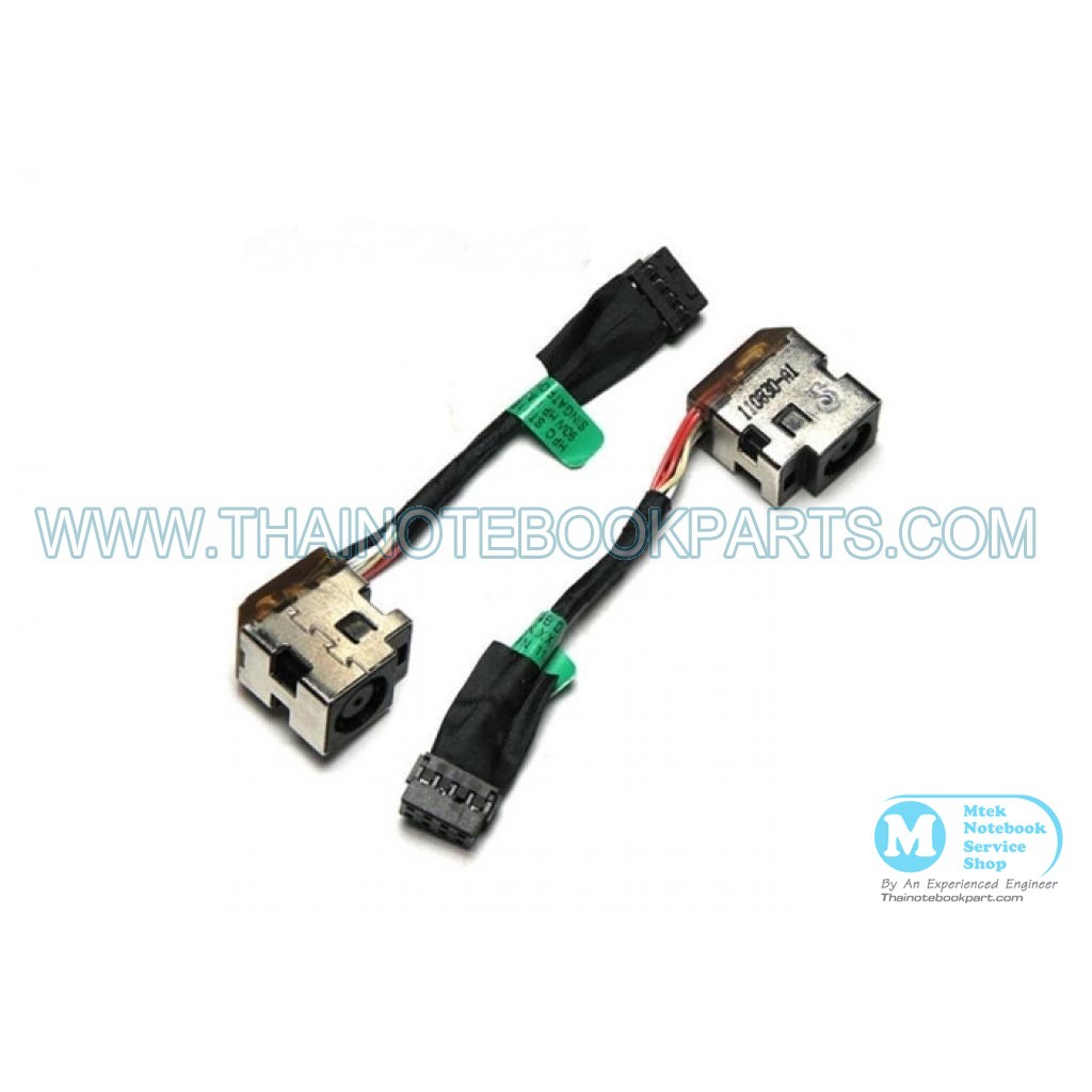 MT06606:สายไฟ Jack DC โน้ตบุ๊ค HP PAVILION G4-2000 G4-2001TX SERIES 8 Pin Cable (สินค้าใหม่) ราคาชิ้นละ 590.00 บาท