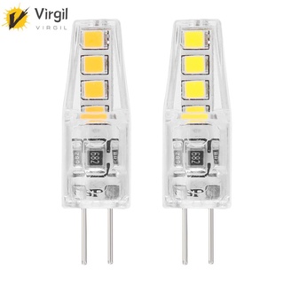 220V 2W หลอดไฟระย้าซิลิโคน G4 Smd2835 8 Led แบบเปลี่ยน