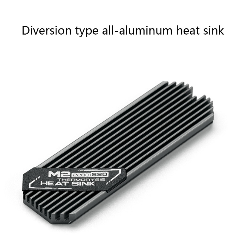 Ah Heatsink NVME PCI-E สําหรับ M 2 2280 SSD Cooling Pad ฮาร์ดดิสก์ฮีทซิงค์ Cooler Therm