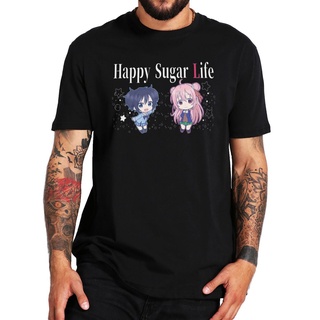 [COD]เสื้อยืดลําลอง แขนสั้น พิมพ์ลาย Happy Sugar Life Matsuzaka Satou Koube Shio Horror Fans คุณภาพสูง เหมาะกับของขวัญวั