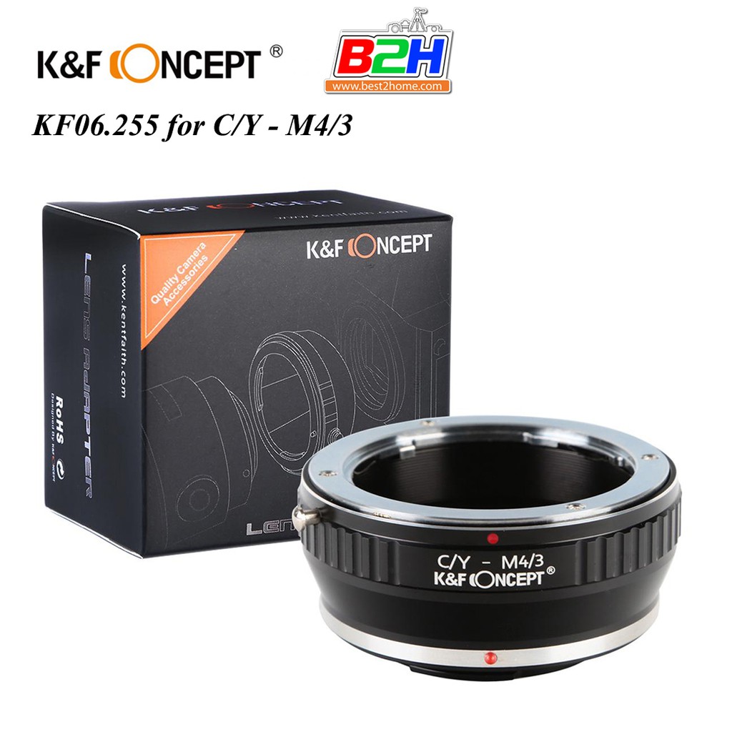 K&F LENS ADAPTER MOUNT C/Y - M4/3  KF06.255 (เลนส์เมาท์ Contax Yashica -กล้อง Micro 4 3 MFT) อะแดปเต