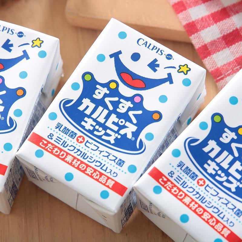 Japan imported CALPIS Calpis children s lactic acid bacteria drink baby ...