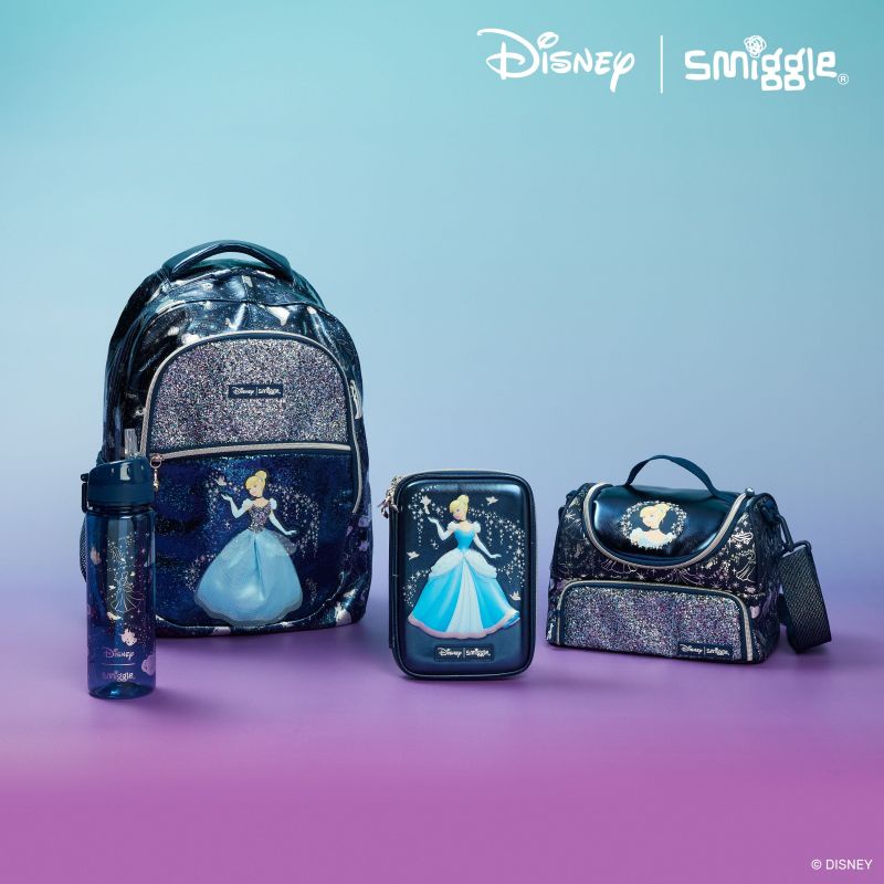Smiggle Cinderella กระเป๋าเป้สะพายหลัง เจ้าหญิงดิสนีย์ คลาสสิก สําหรับเด็ก