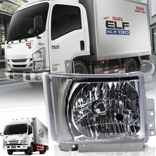 เสื้อไฟหน้า อีซูซุ ISUZU NPS 250 300 NPR NQR FTR GMC W4500 2007 - 2015 ขวา 1 ดวง