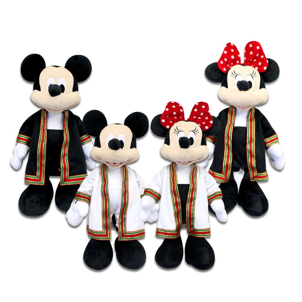 ตุ๊กตามิกกี้เม้าส์ & ตุ๊กตามินนี่เม้าส์ Mickey&Minnie 16'' รับปริญญา  (สินค้าลิขสิทธิ์แท้ จากโรงงานผู้ผลิต) | Shopee Thailand