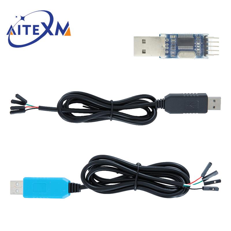 PL2303 PL2303HX/PL2303TA USB ถึง RS232 TTL อะแดปเตอร์แปลงโมดูลฝาครอบกันฝุ่น PL2303HX สําหรับสายดาวน์