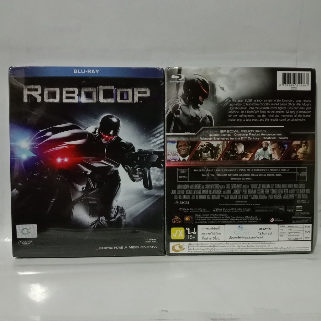 Media Play Robocop (2014)/ โรโบคอป (Blu-Ray) / S15317R