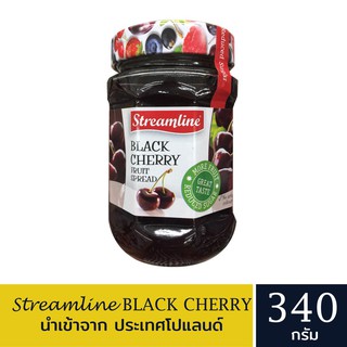 🚚💨พร้อมส่ง!! Streamline Black Cherry ทา ขนมปัง แบล็ค เชอร์รี่ สูตร ลด น้ำตาล สตรีมไลน์ 340 กรัม คุณภาพระดับพรีเมี่ยม