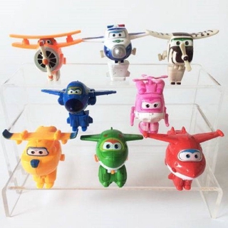 ของเล่นหุ่นยนต์เครื่องบิน Super Wings Planes 8 ชิ้น