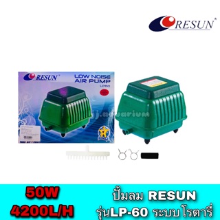 ปั้มลม Resun LP-60 (เสียงเงียบ ของแท้ประกันศูนย์ Resun ประเทศไทย)