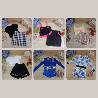 เสื้อ + กางเกงขาสั้น มือสองราคาถูก สินค้าพร้อมส่ง ลูกค้าพร้อมซื้อสามารถกดสั่งซื้อในระบบได้เลยค่ะ