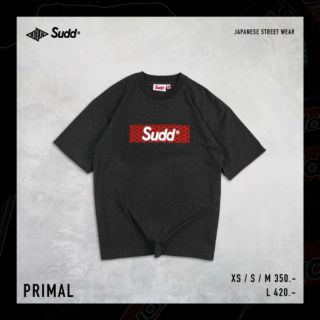 Sudd® เสื้อยืดโอเวอร์ไซส์ รุ่น Primal สีเขียวเข้ม