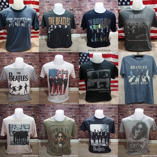 พร้อมส่ง!!เสื้อยืดวง THE BEATLES เสื้อยืด เดอะบีเทิลส์ สำหรับแฟนๆสี่เต่าทองโดยเฉพาะ