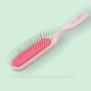 Chris Christensen(A918)​22mm. Oblong Breezy Series Brush - แปรงเข็มทรงสี่เหลี่ยม หวีสุนัข หวีแมว By jumjim.petshop