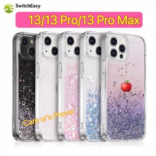 ของแท้นำเข้า SwitchEasy Starfield 3D Glitter Resin เคส  13/13 Pro/13/13 Pro Max เคสกากเพชรสะท้อนแสง Glitter