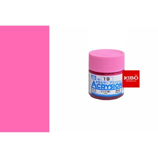 สีสูตรน้ำ ACRYSION COLOR N19 Pink 10ml