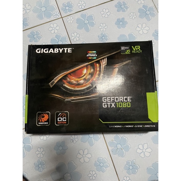 GTX1060 6GB GIGABYTE มือสอง