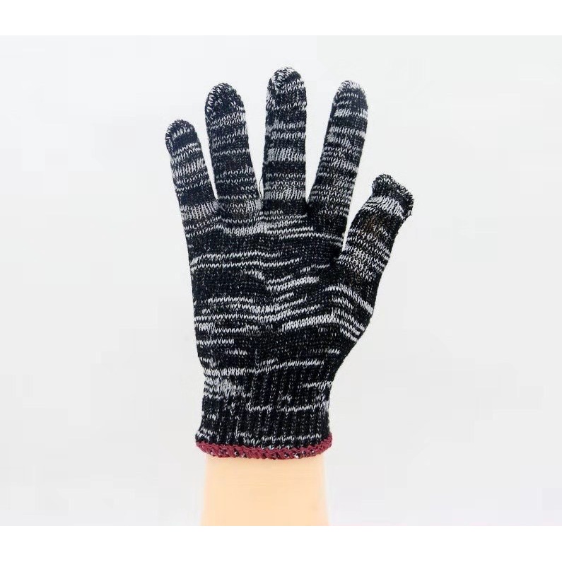 ถุงมือผ้า ถุงมือก่อสร้าง เหมาะกับงานช่าง งานก่อสร้าง การเกษตร สวนไร่  แบบหนา