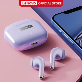 Lenovo หูฟัง LP40 PRO และ LP40 LP40S IPX5 หูฟังไร้สาย True Bluetooth 5.1 HD สเตอริโอ Latency ต่ําสําหรับเล่นเกมพร้อมไมโครโฟนเพลง