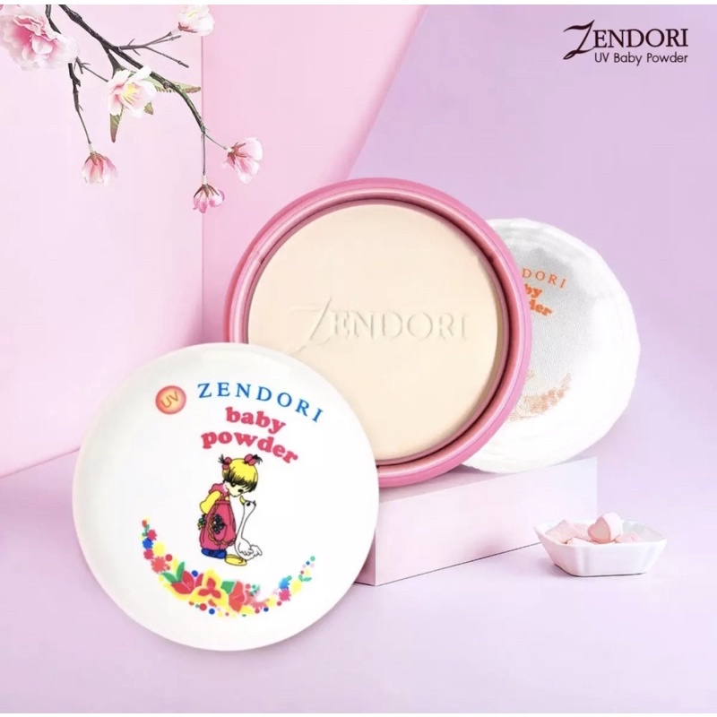 Zendori Baby Powder เซนโดริ เบบี้ พาวเดอร์ แป้งเซนโดริสูตรอ่อนโยน สำหรับผิวแพ้ง่าย