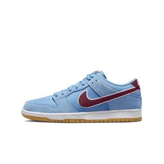 【พร้อมส่ง ของแท้ 100%】Nike sb dunk low PRM Phillies bubble gum ผ้าใบ รองเท้าวิ่ง