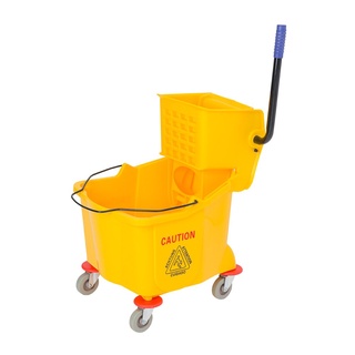 ถังบีบผ้าม็อบถูพื้น MW1-36N Octopus H020100009 36 ลิตร  ไม้ถูพื้น ไม้รีดน้ำ  Squeezing bucket mop MW1-36N Octopus H02010