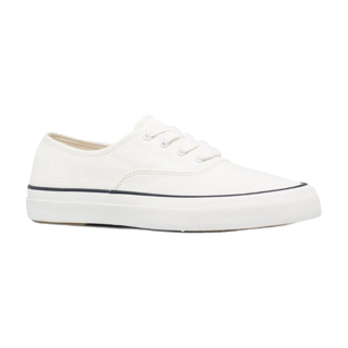 KEDS WF64851 SURFER ORGANIC COTTON/WHITE รองเท้าผ้าใบผู้หญิง ผูกเชือก สีขาว