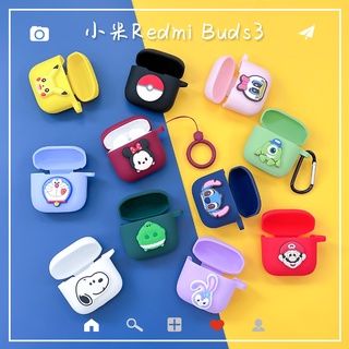 เคสหูฟัง กันกระแทก ลายการ์ตูนน่ารัก สําหรับ Xiaomi redmi buds3 redmi buds3