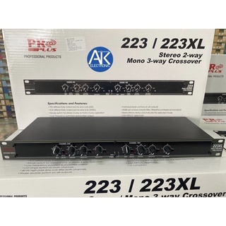 CROSSOVER 2 way ครอสโอเวอร์ 2 ทาง 223XL PROPLUS ครอส