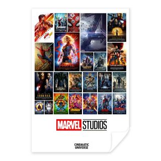 MARVELS STUDIOS 10th YEAR MOVIE POSTER-โปสเตอร์รวมหนังของค่ายมาร์เวลฉลองครบรอบ 10 ปี