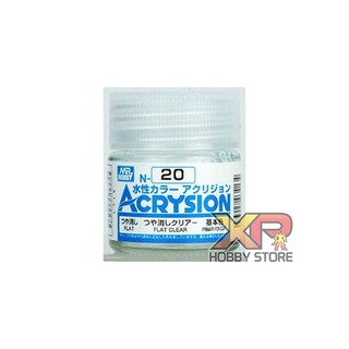 N20 Acrysion Flat Clear (10 ml)