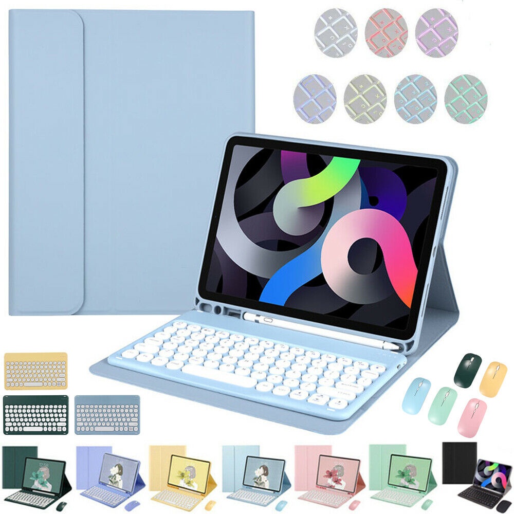 เคสบลูทูธไร้สาย พร้อมคีย์บอร์ด สําหรับ iPad Mini 4 iPad Mini 5 2019 7.9 นิ้ว